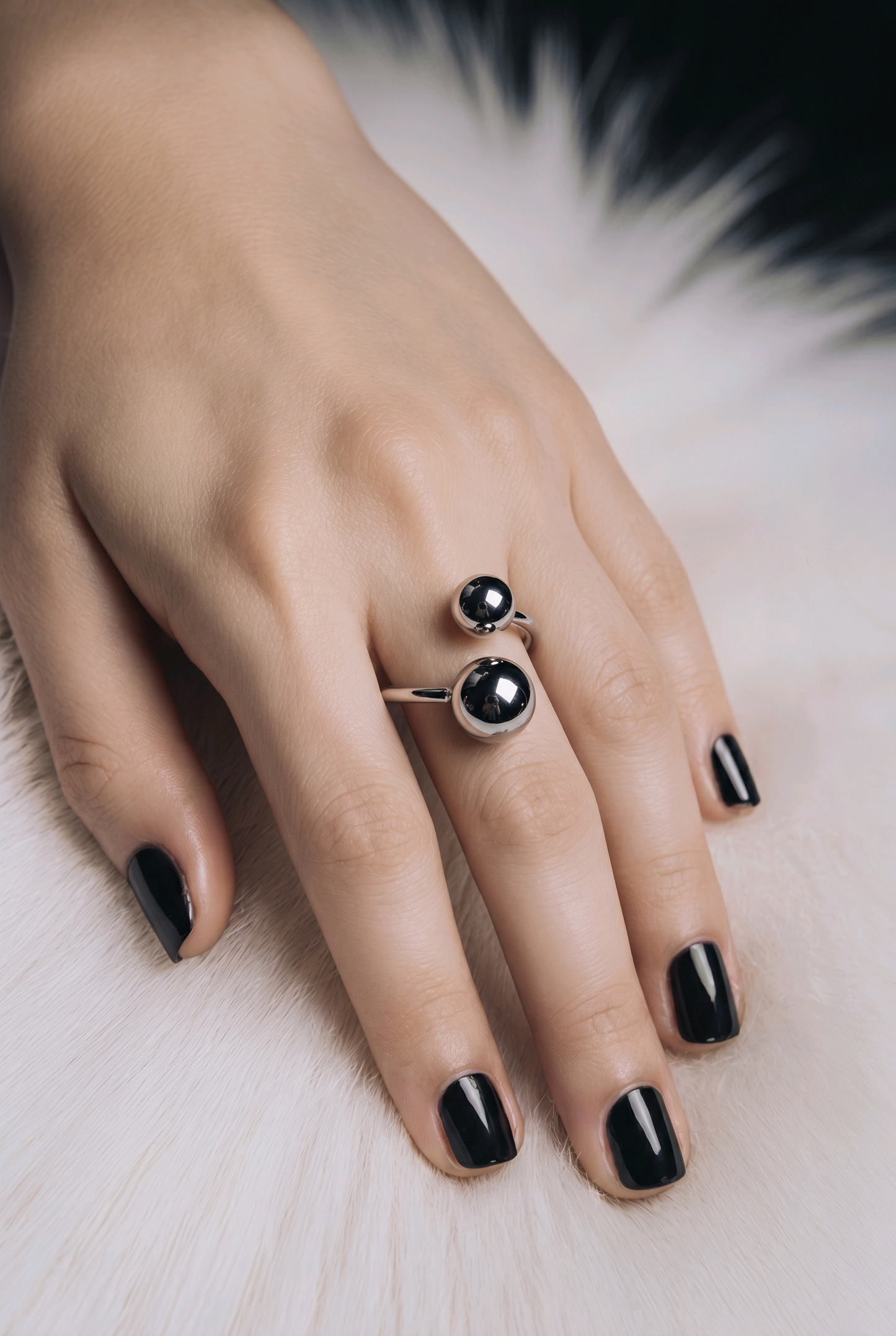 Creative Round Ball Ring