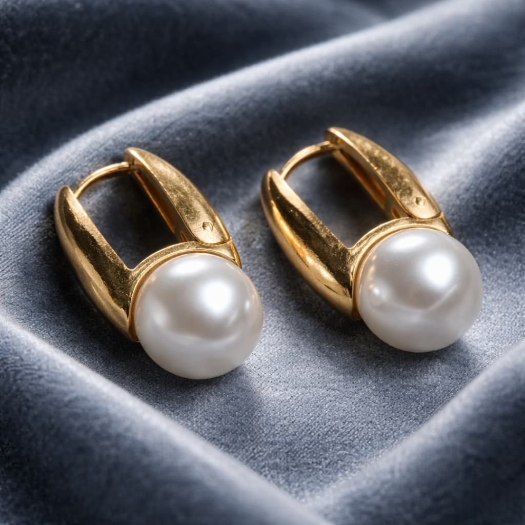 Round Pendant Pearl