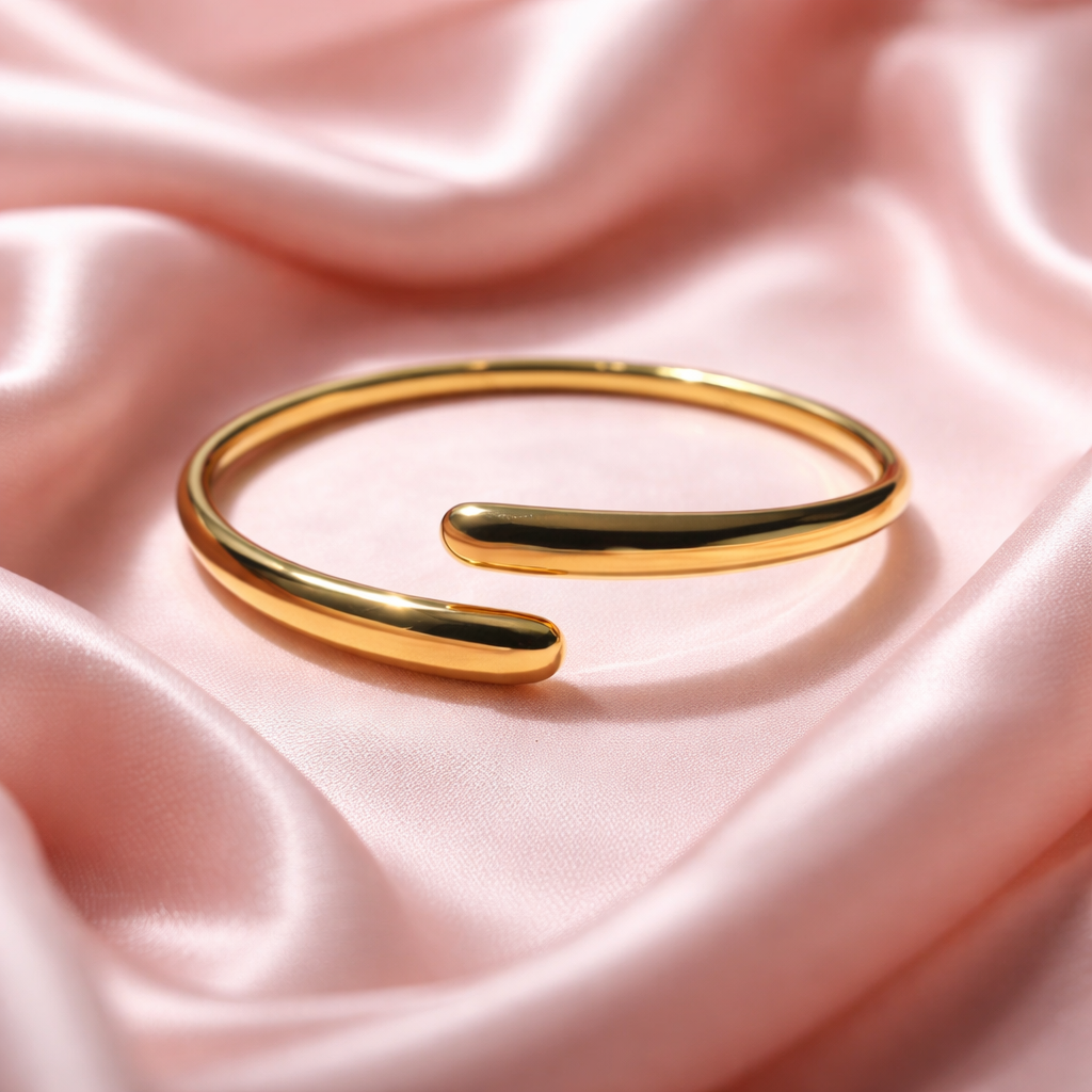 Teardrop Bangle Bracelet