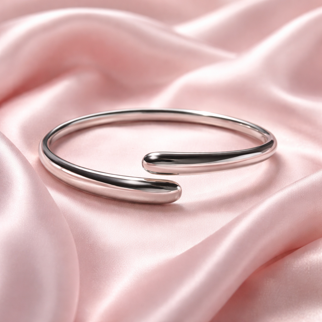 Teardrop Bangle Bracelet