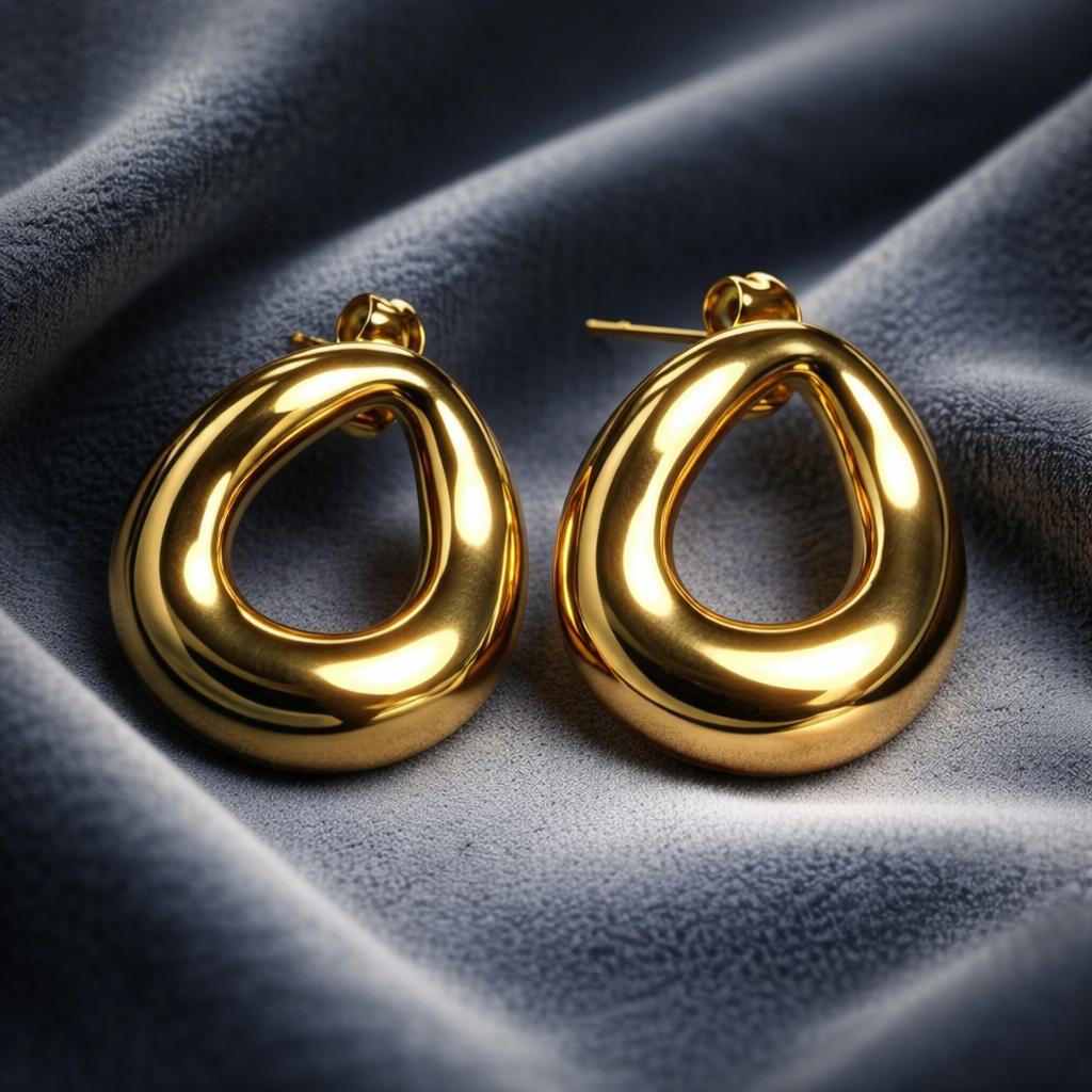 Circle Retro Earrings