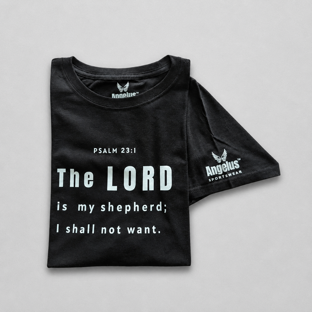 Psalm 23:1 Christian T-Shirt | Faith Based Cotton Tee