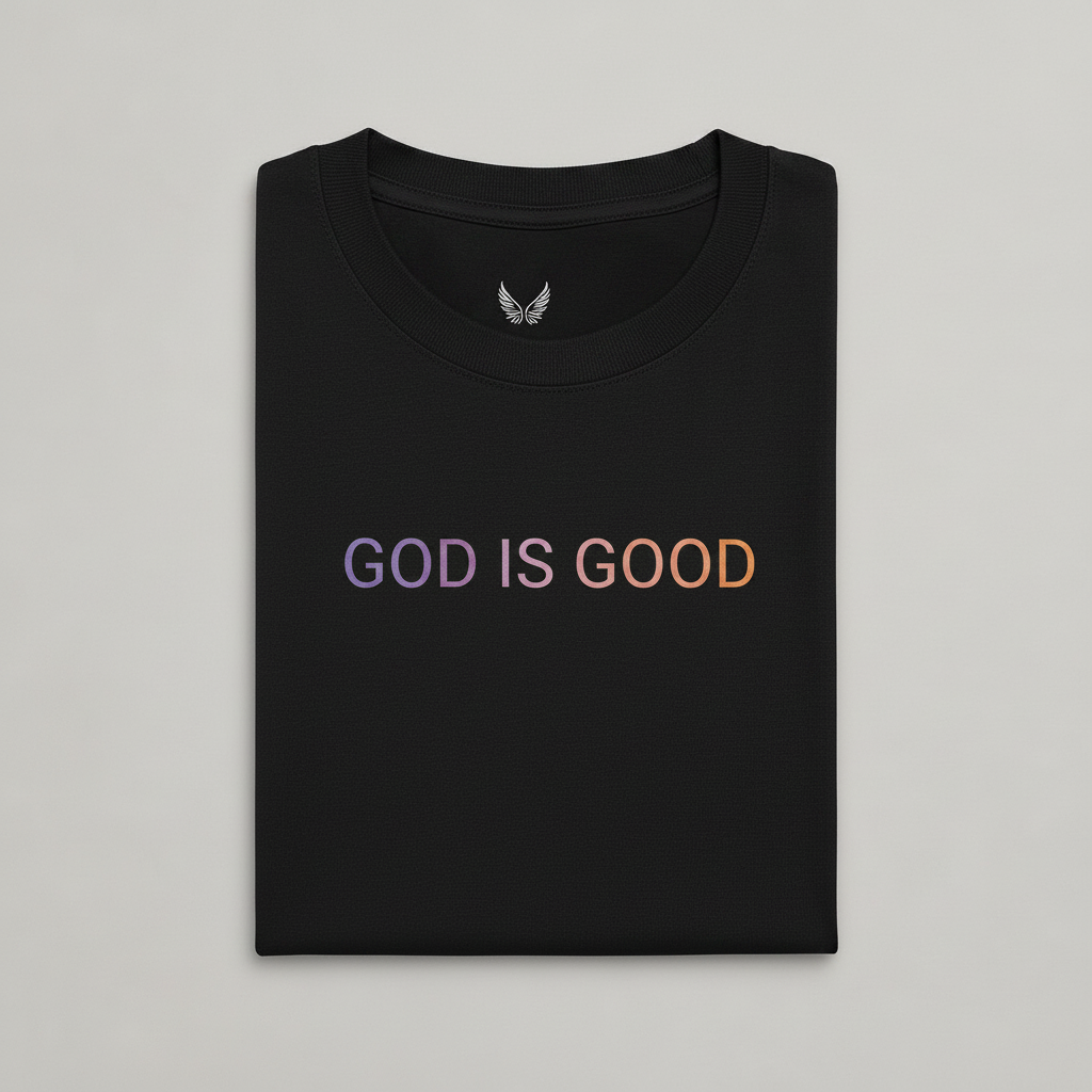 God is Good T-Shirt Gradient colour