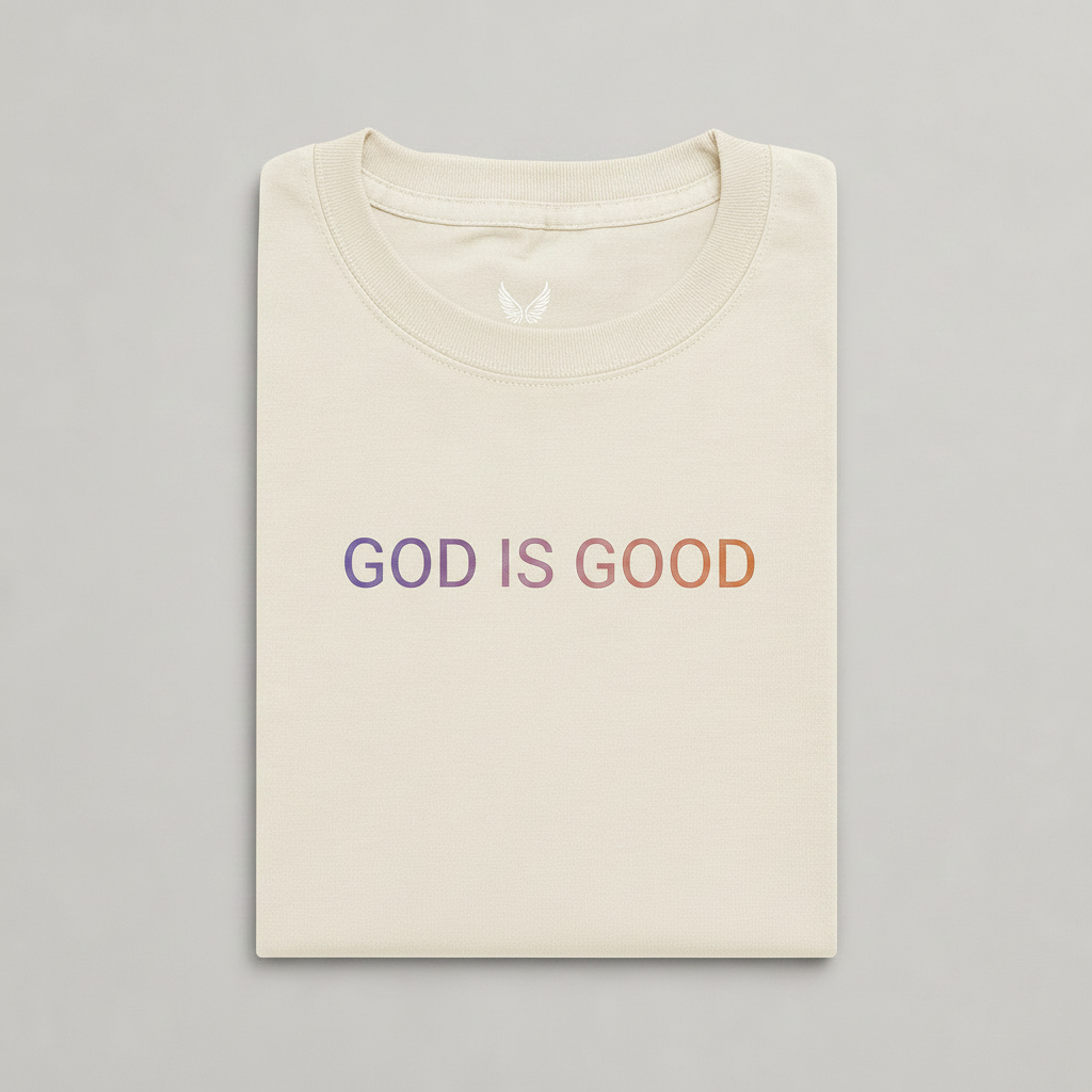 God is Good T-Shirt Gradient colour