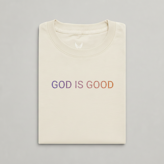 God is Good T-Shirt Gradient colour
