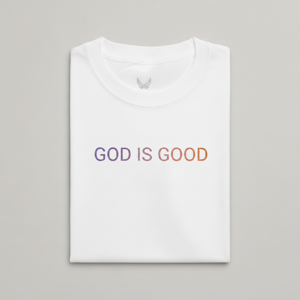 God is Good T-Shirt Gradient colour