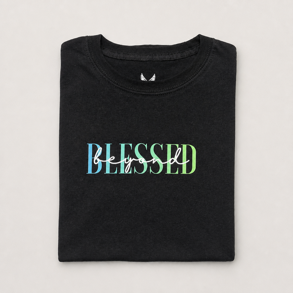 Beyond Blessed T-Shirt Gradient Green