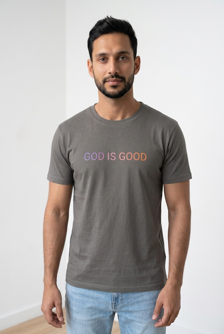 God is Good T-Shirt Gradient colour