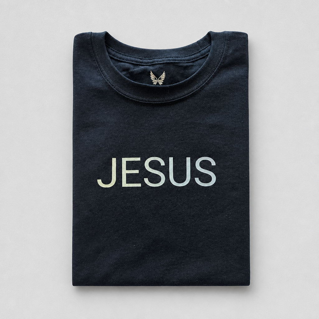Jesus T-Shirt Gradient Colour