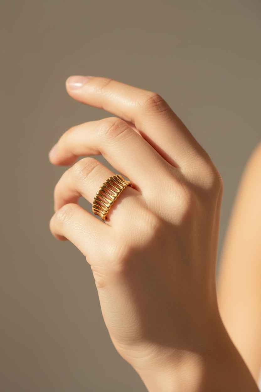 Adjustable Asymmetrical Ring