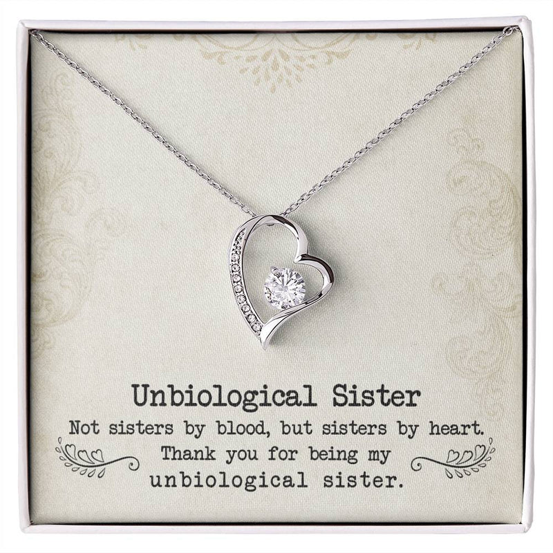 Unbiological Sister - Forever Love Necklace