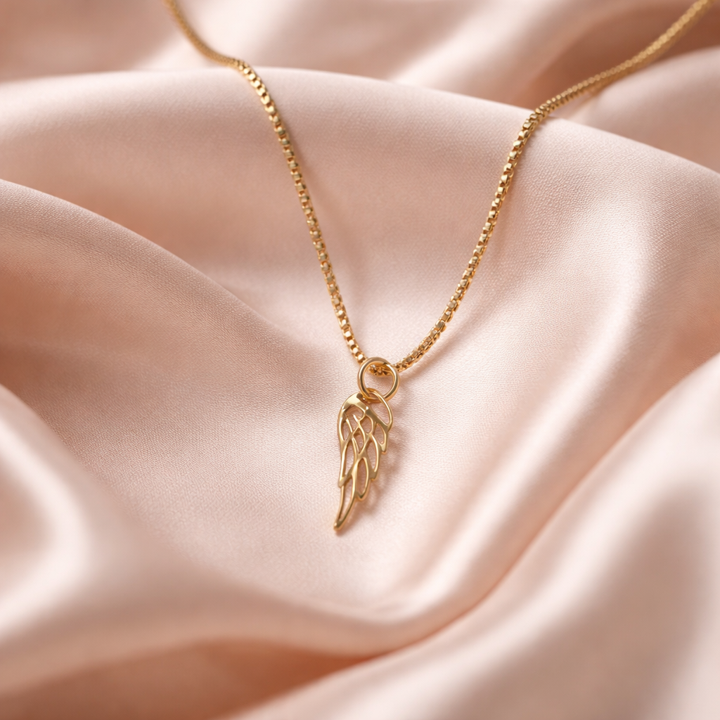 Stainless Steel Wing Necklace - Elegant and Durable Jewelry for Every Occasion